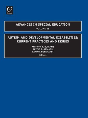 cover image of Advances in Special Education, Volume 18